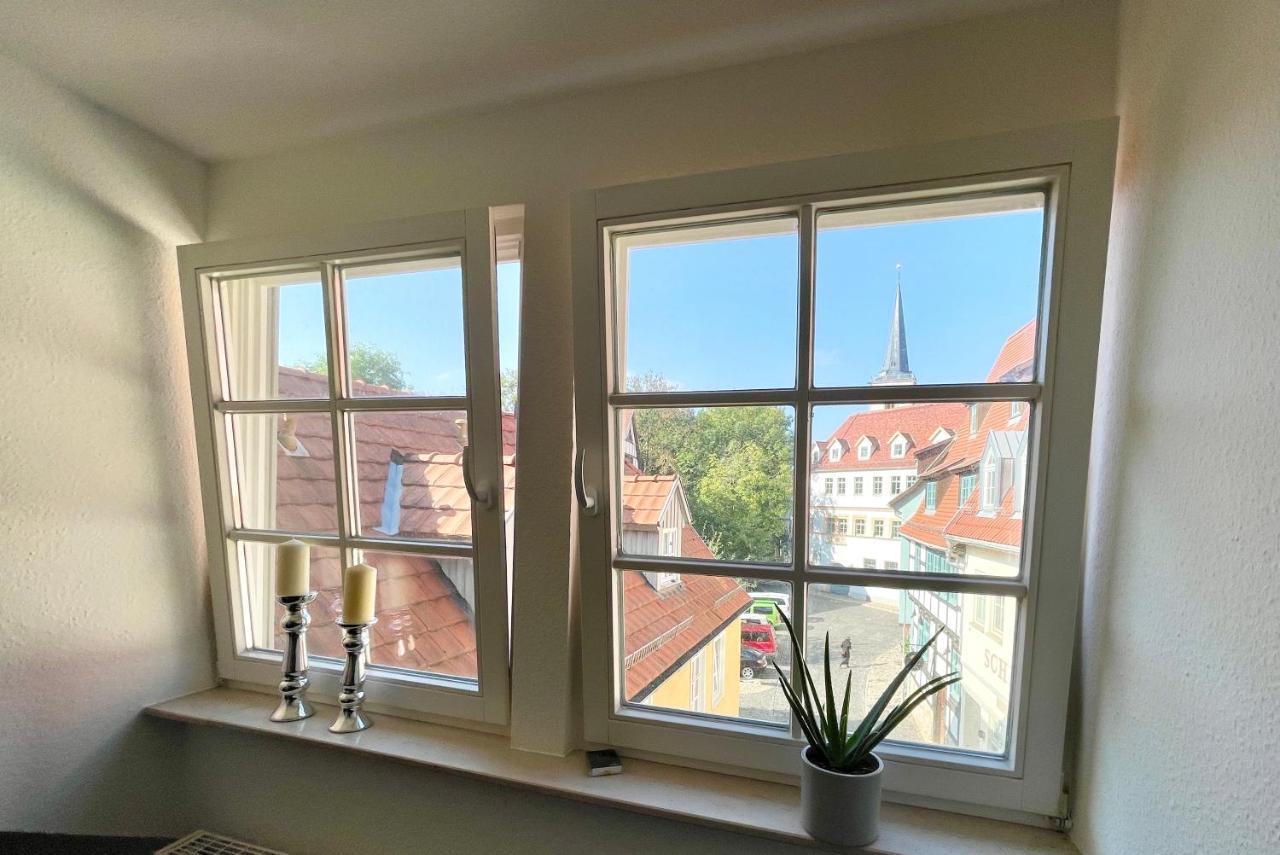 Ferienwohnung Augenblick - Stylisches Apartment In Der Besten Altstadtlage Von Érfurt Exterior foto