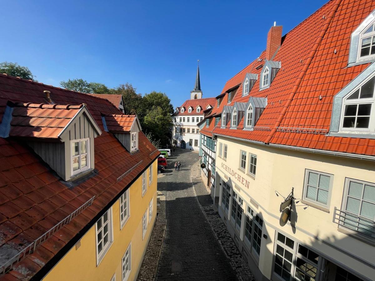 Ferienwohnung Augenblick - Stylisches Apartment In Der Besten Altstadtlage Von Érfurt Exterior foto