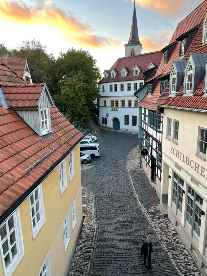Ferienwohnung Augenblick - Stylisches Apartment In Der Besten Altstadtlage Von Érfurt Exterior foto